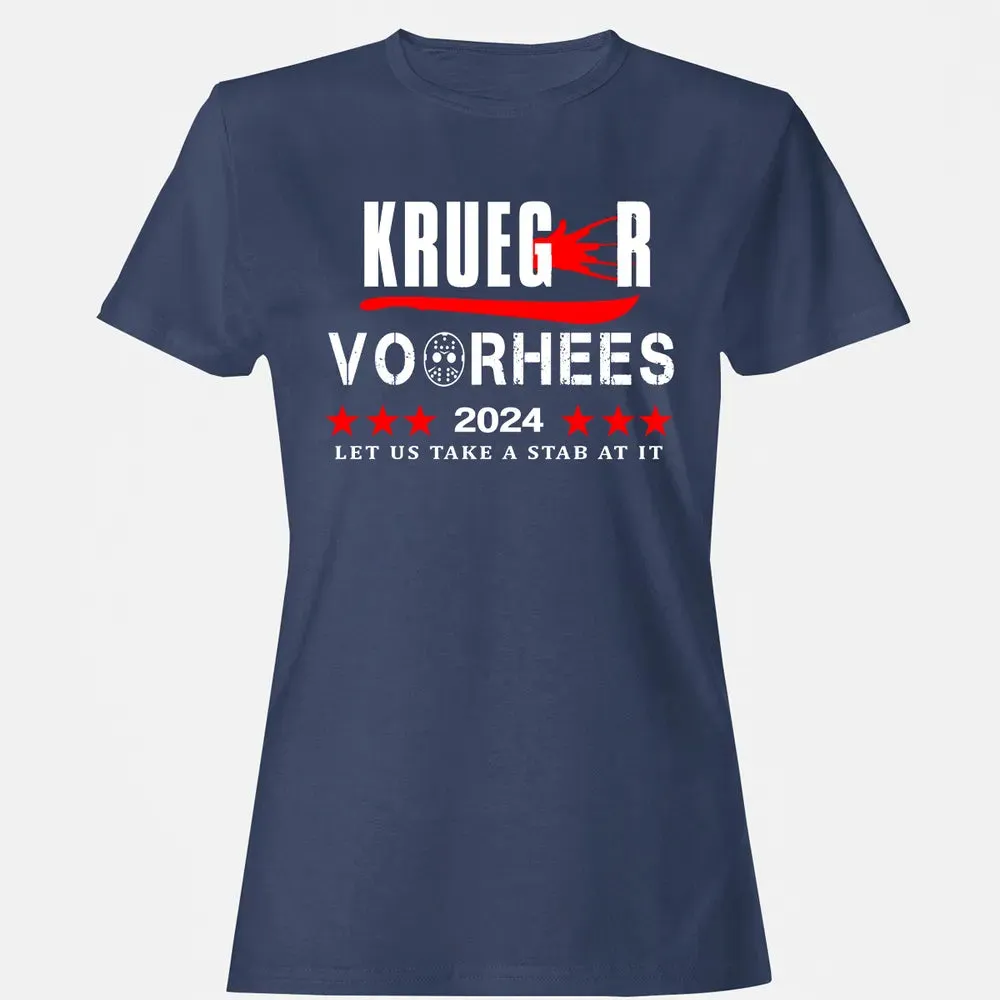LET US TAKE A STAB AT IT Women's T-shirt - 10