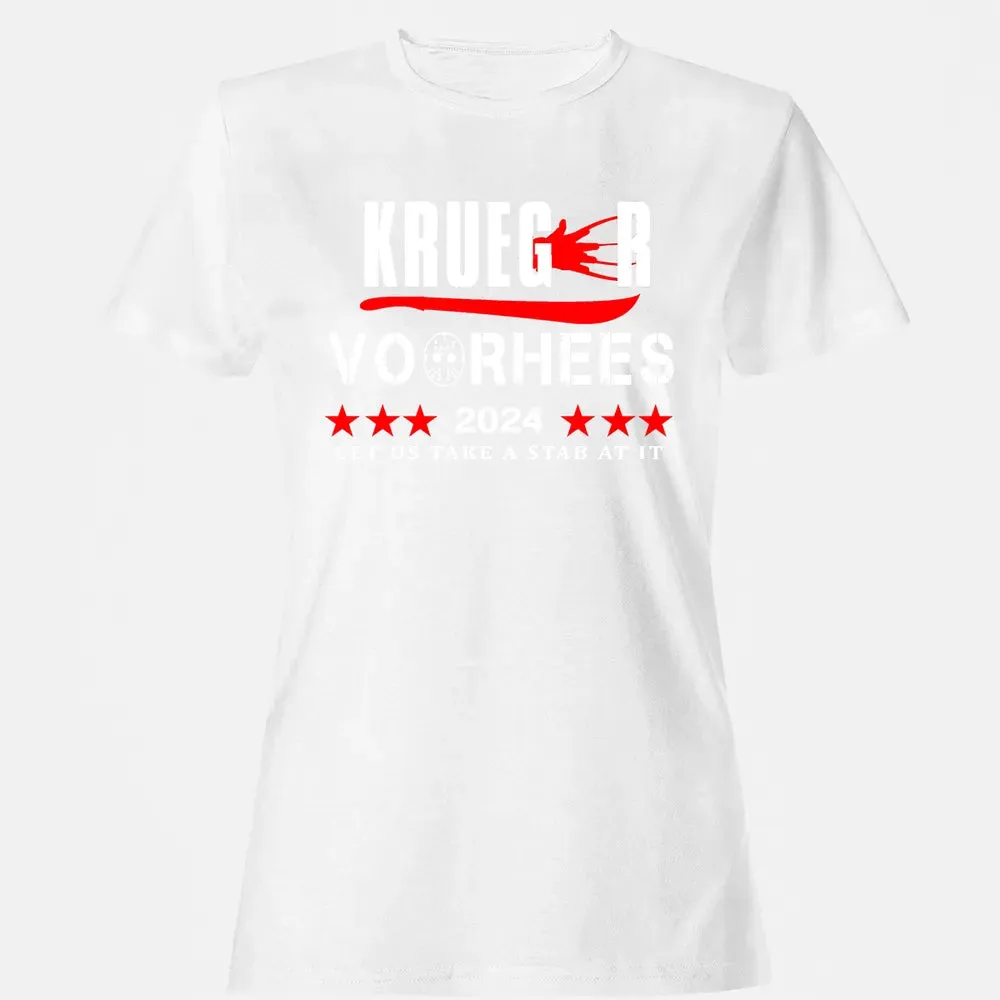 LET US TAKE A STAB AT IT Women's T-shirt - 16