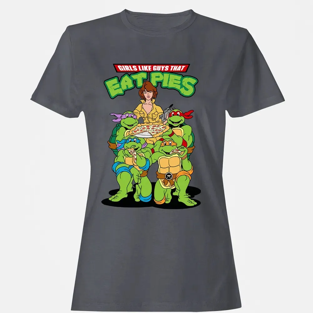 Guys Eat Pies Women's T-shirt - 5