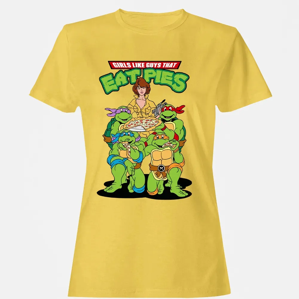 Guys Eat Pies Women's T-shirt - 4