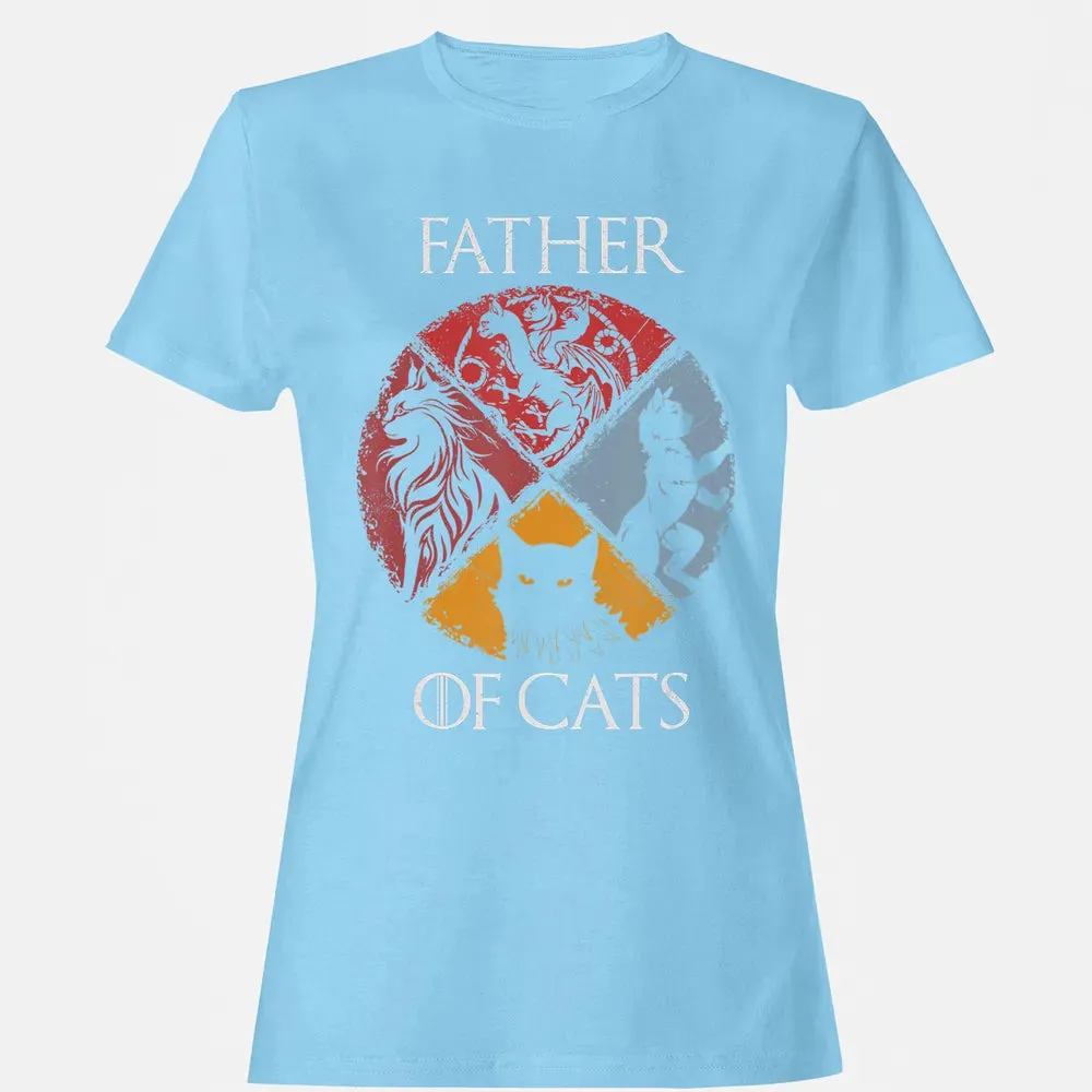 Father of Cats    Cat Lovers Cat Dad Fabulous Gift Women's T-shirt - 8