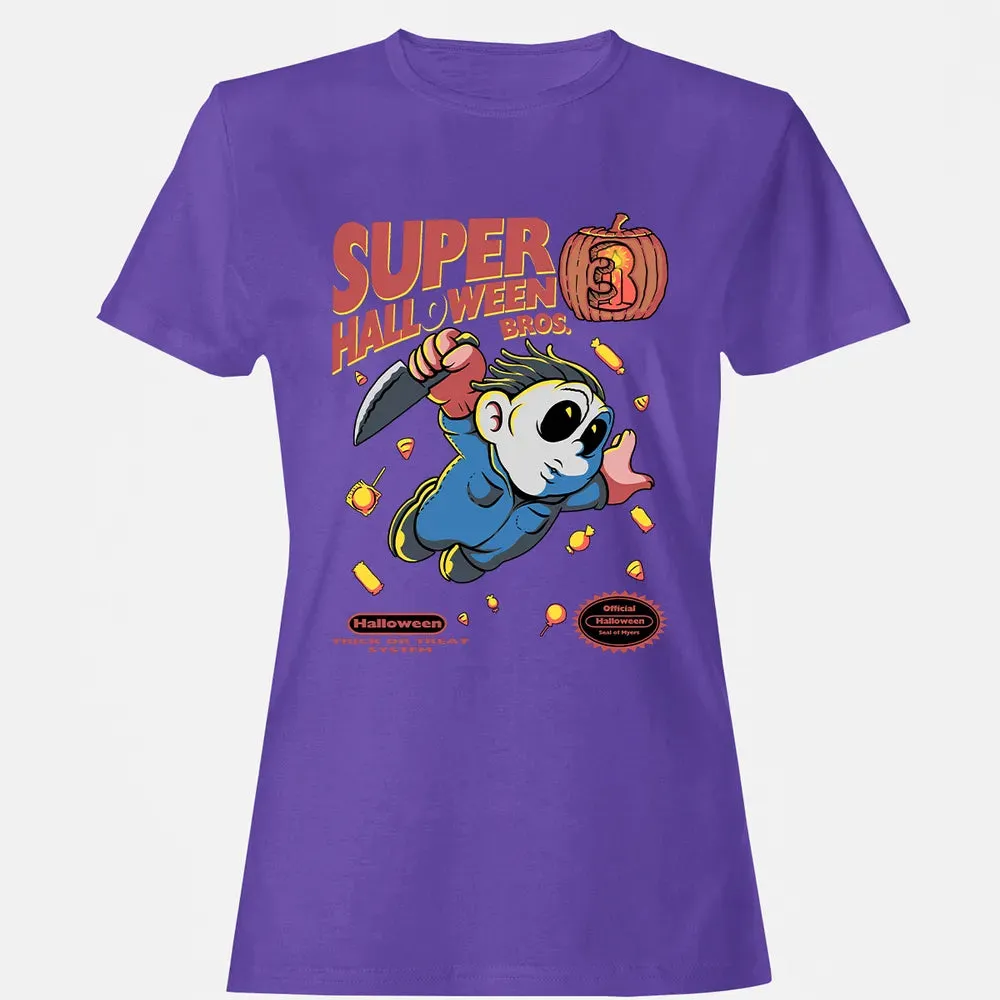 Super Halloween Bros Women's T-shirt - 12