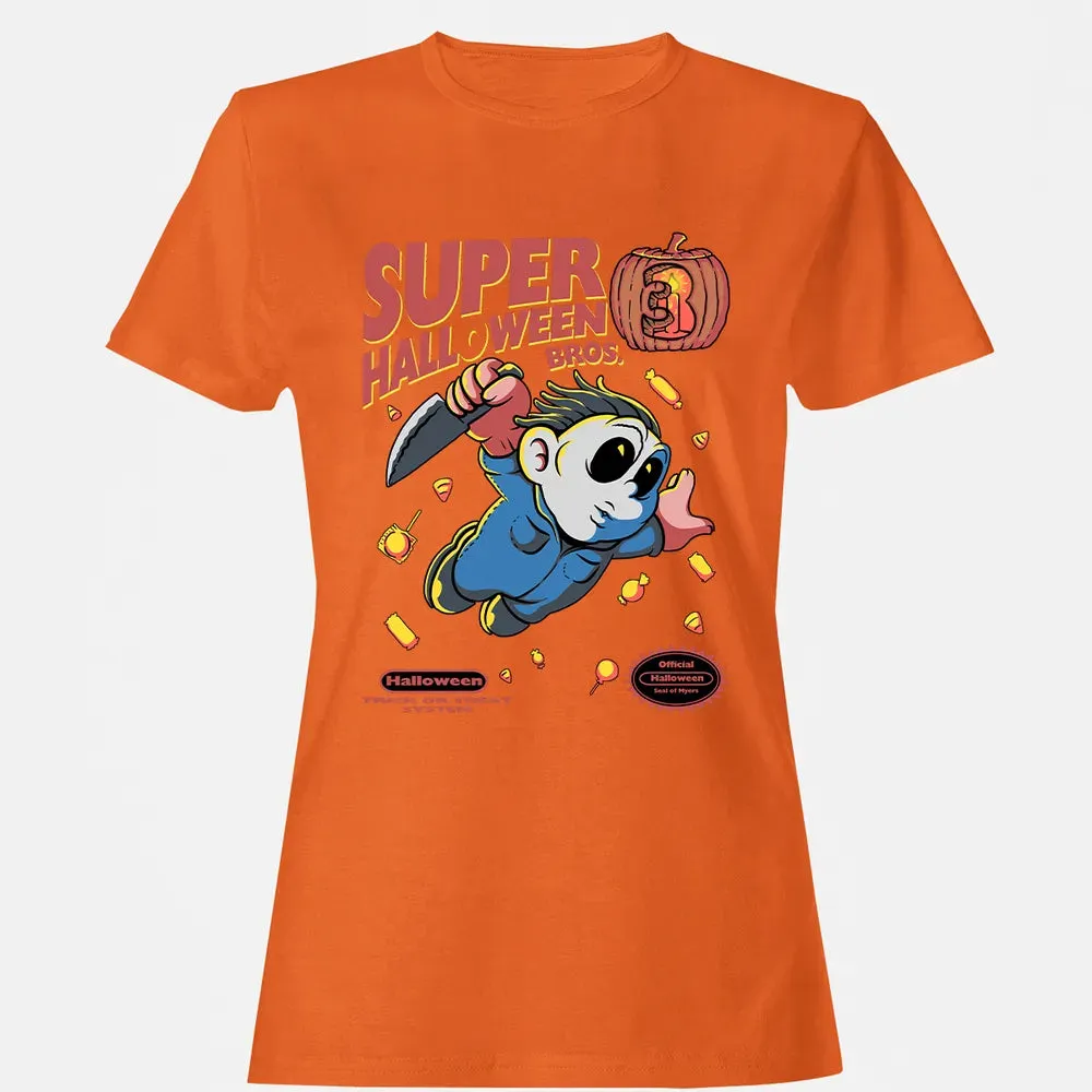 Super Halloween Bros Women's T-shirt - 11