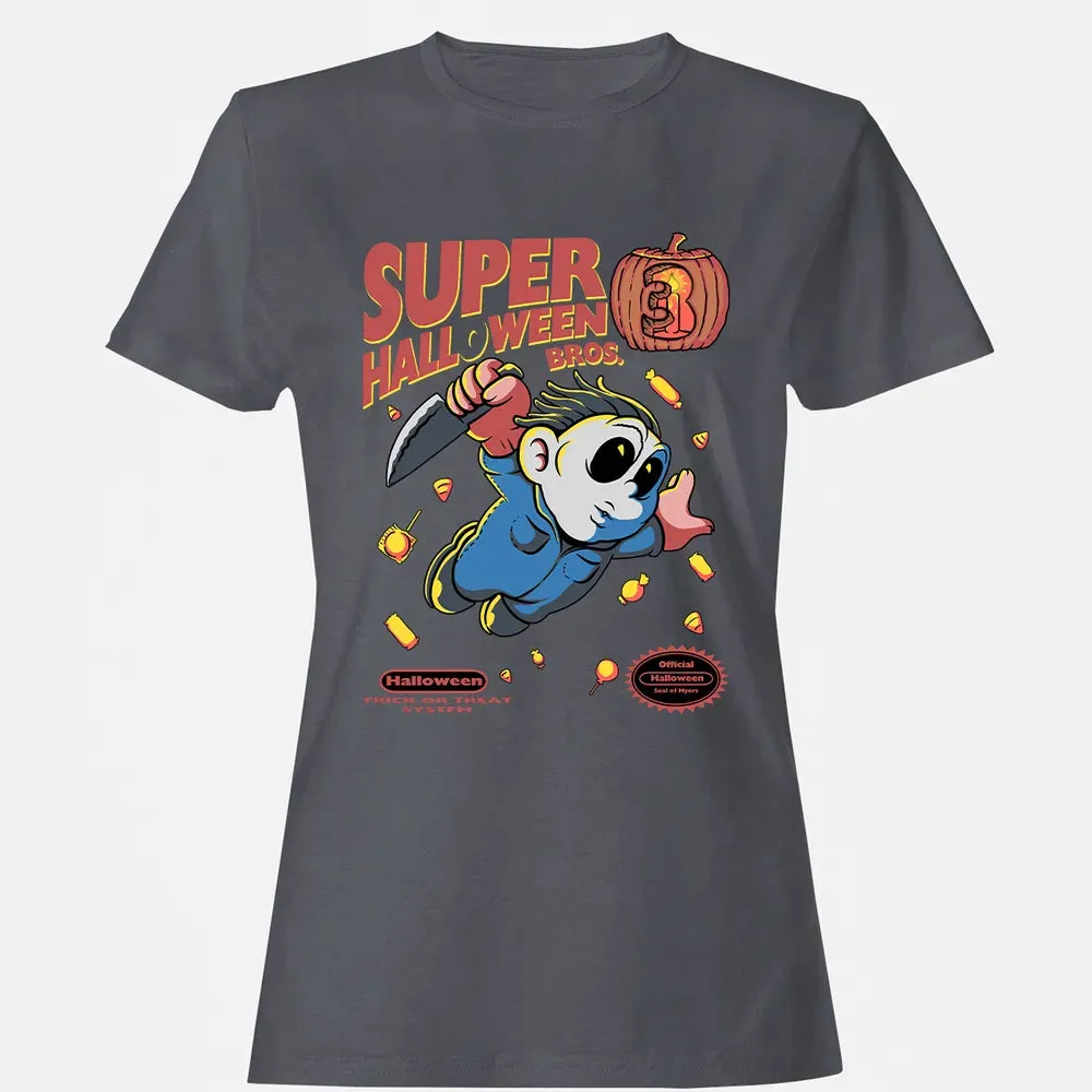 Super Halloween Bros Women's T-shirt - 5