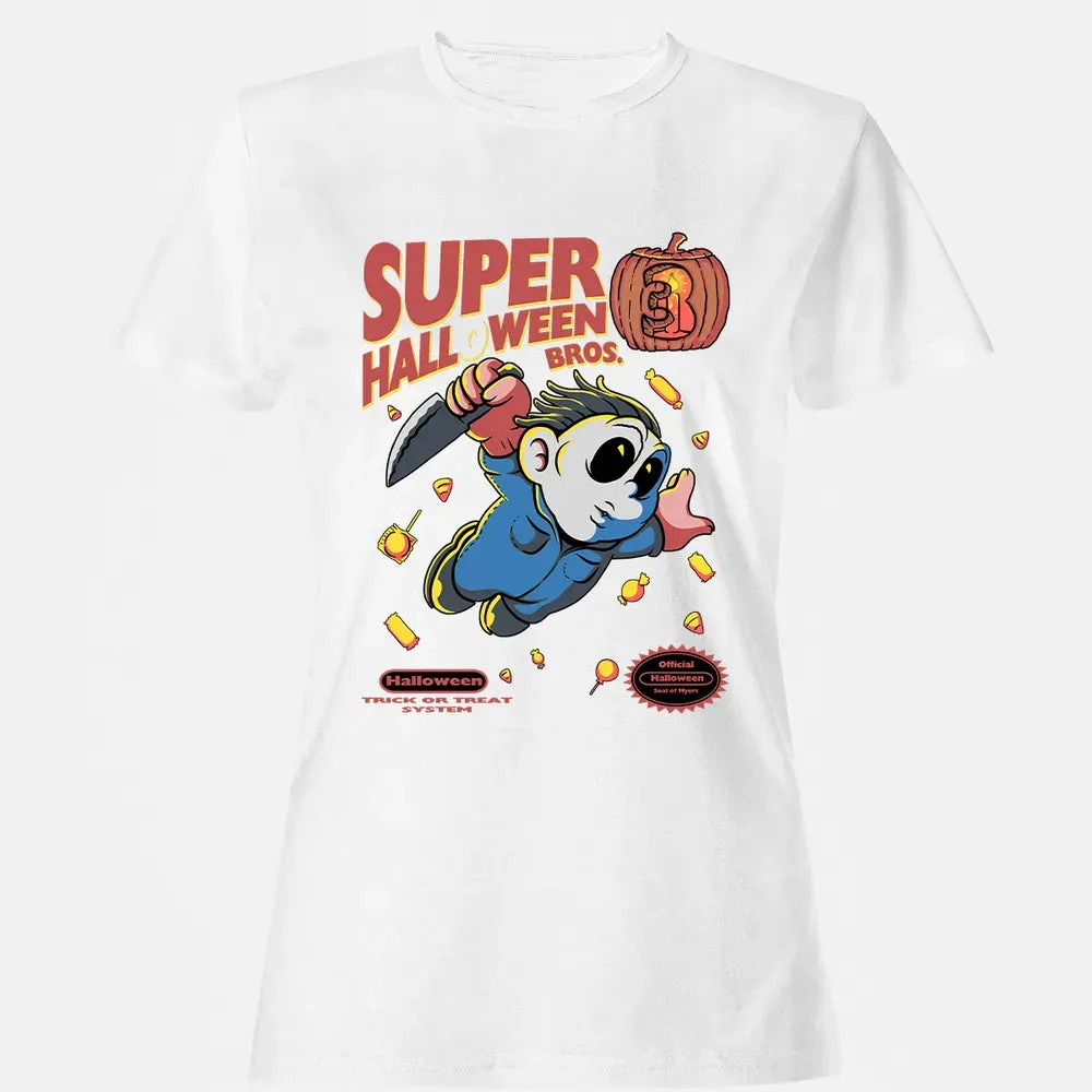 Super Halloween Bros Women's T-shirt - 16