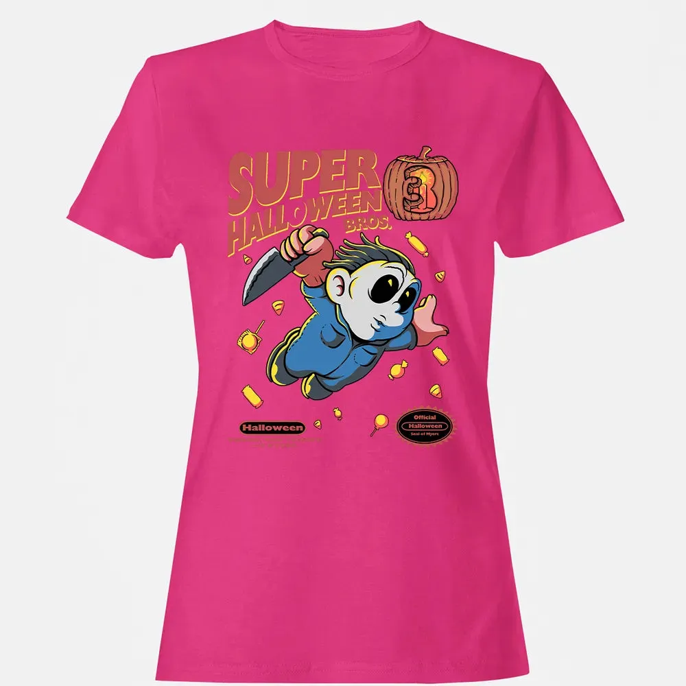 Super Halloween Bros Women's T-shirt - 6