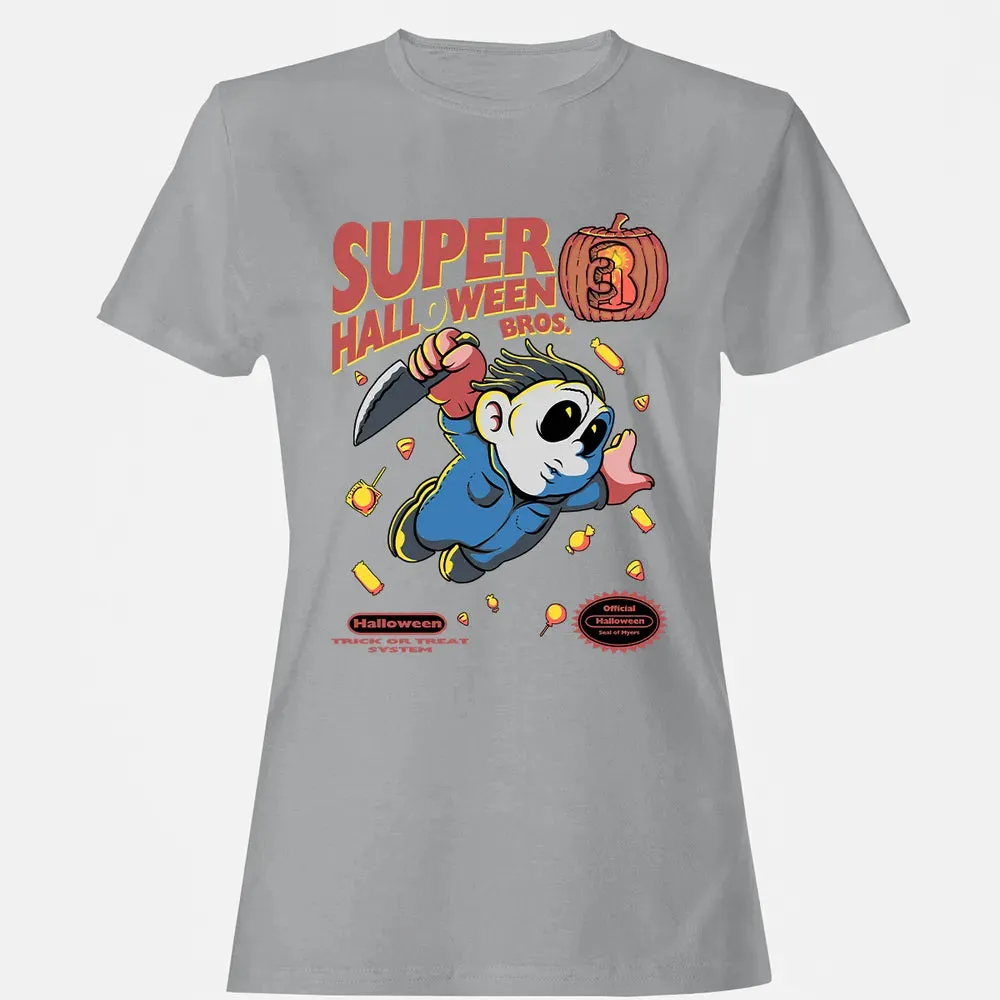 Super Halloween Bros Women's T-shirt - 15