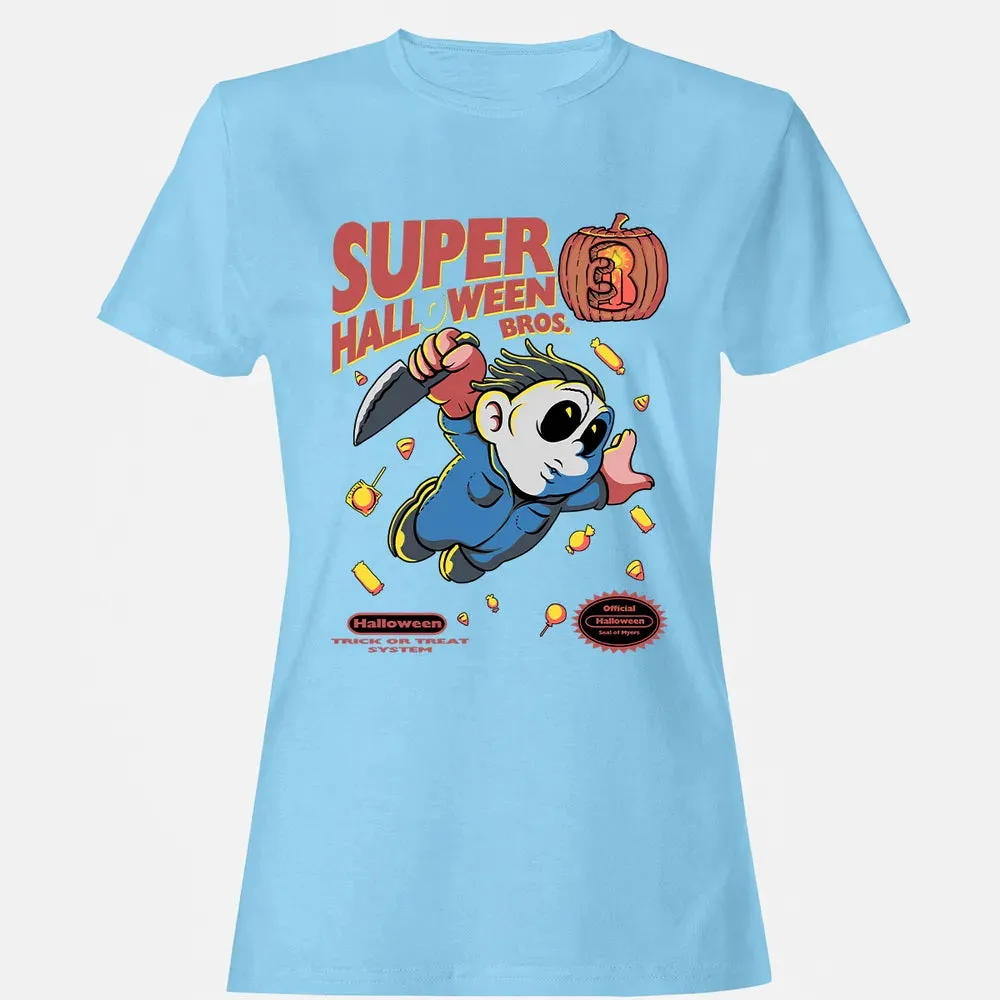 Super Halloween Bros Women's T-shirt - 8