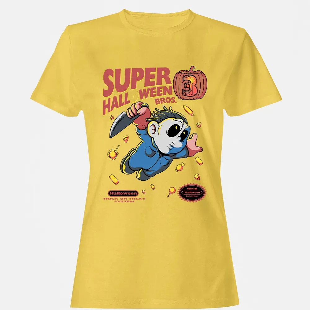 Super Halloween Bros Women's T-shirt - 4