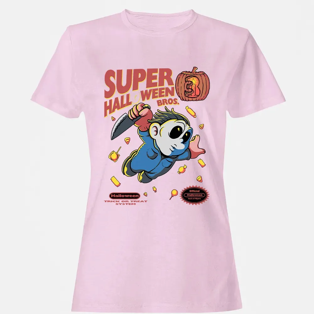 Super Halloween Bros Women's T-shirt - 9