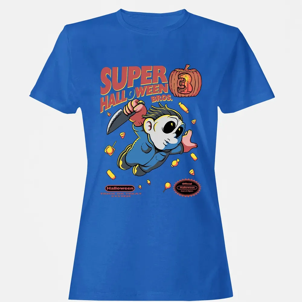 Super Halloween Bros Women's T-shirt - 14