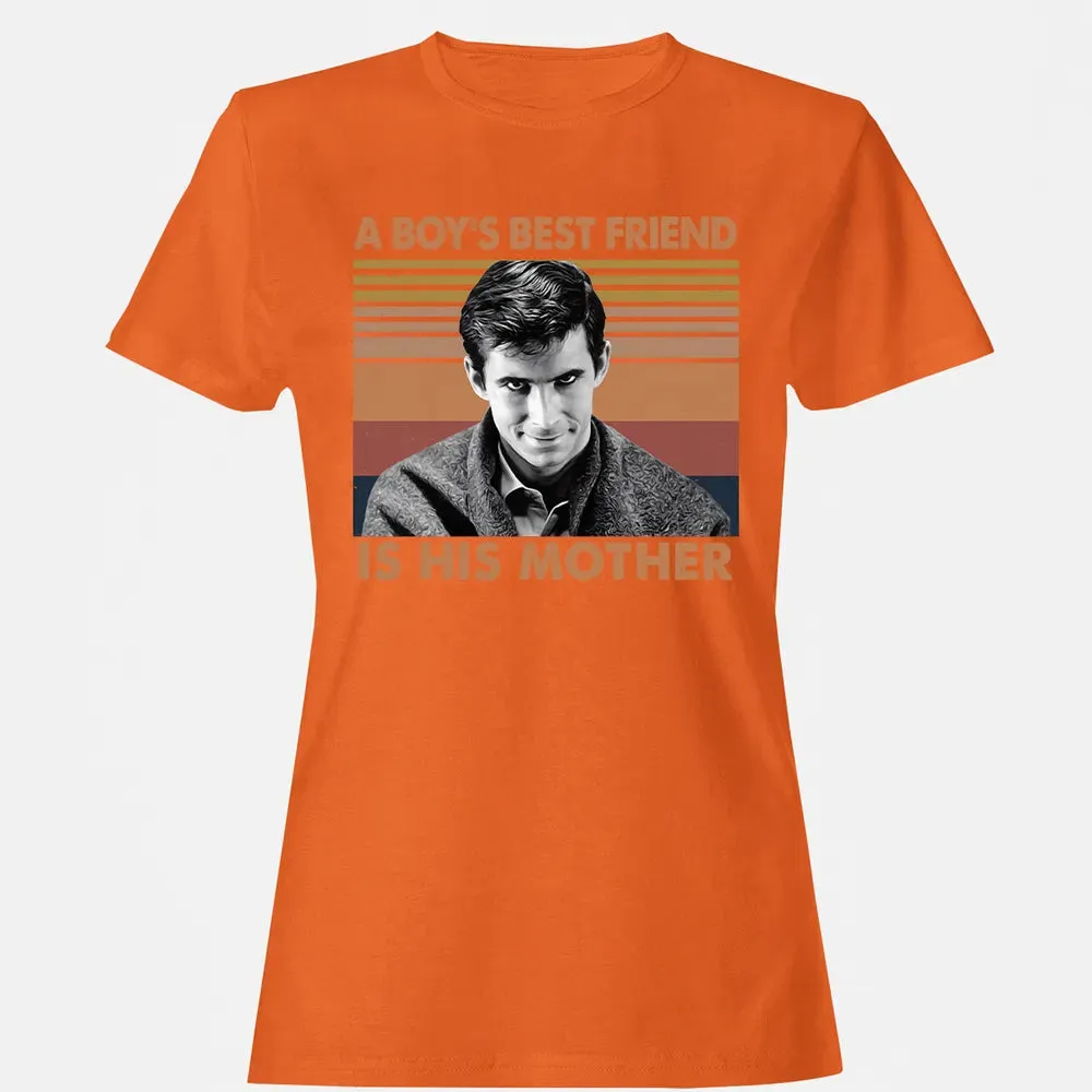 A Boy's Best Friend Is His Mother Women's T-shirt - 11