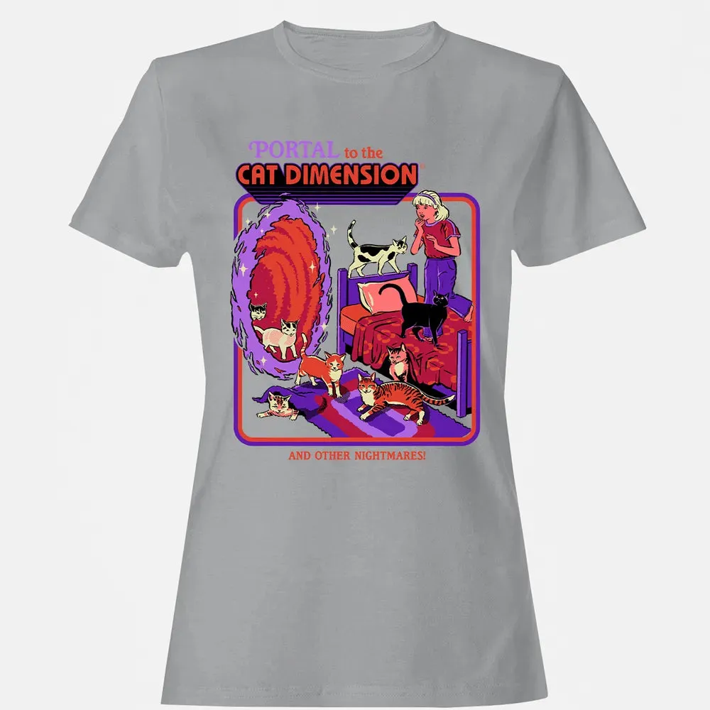 Portal To The Cat Dimension Women's T-shirt - 15