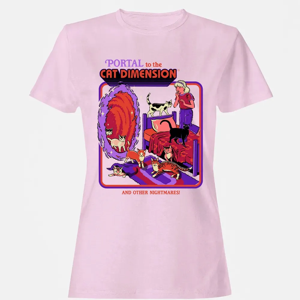Portal To The Cat Dimension Women's T-shirt - 9