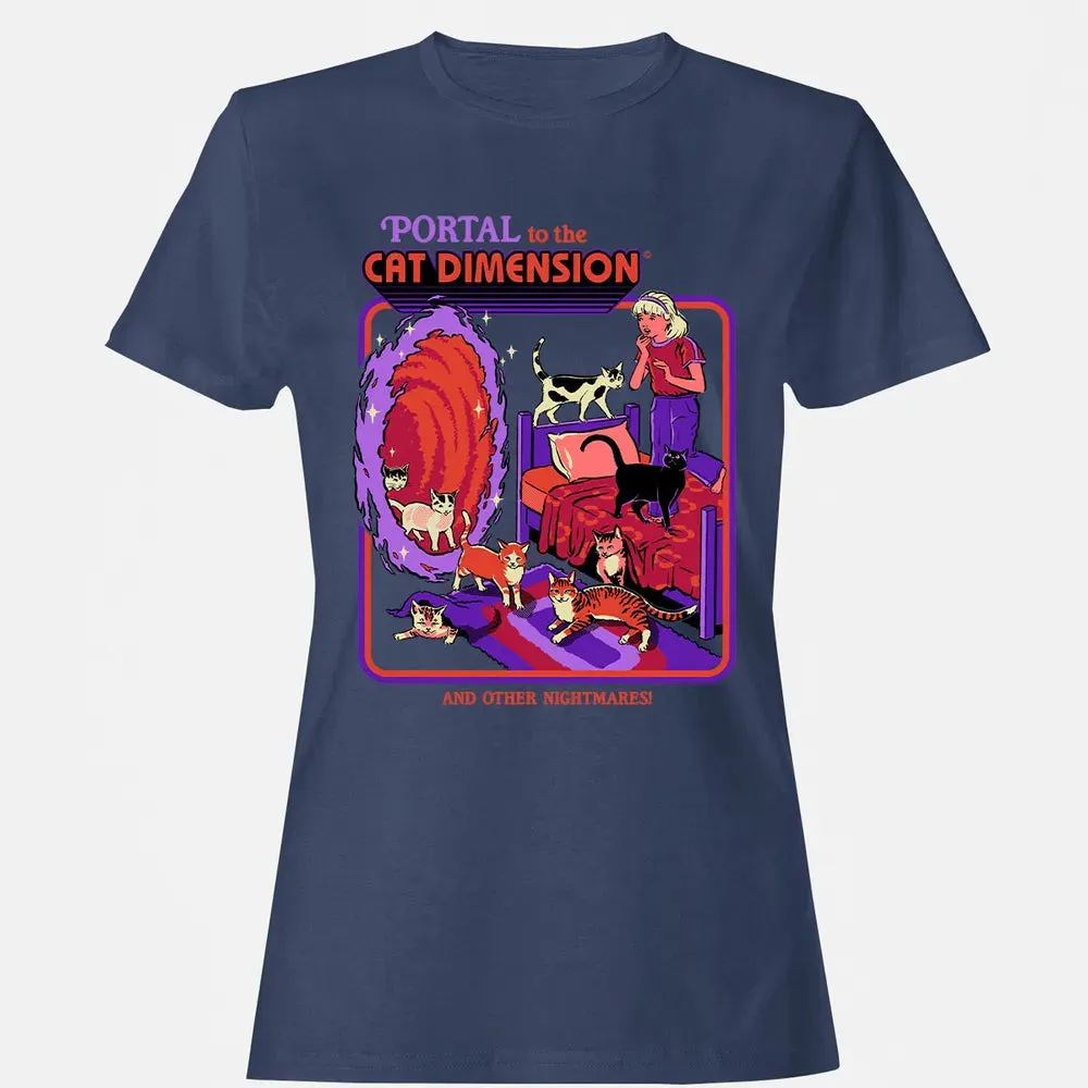Portal To The Cat Dimension Women's T-shirt - 10