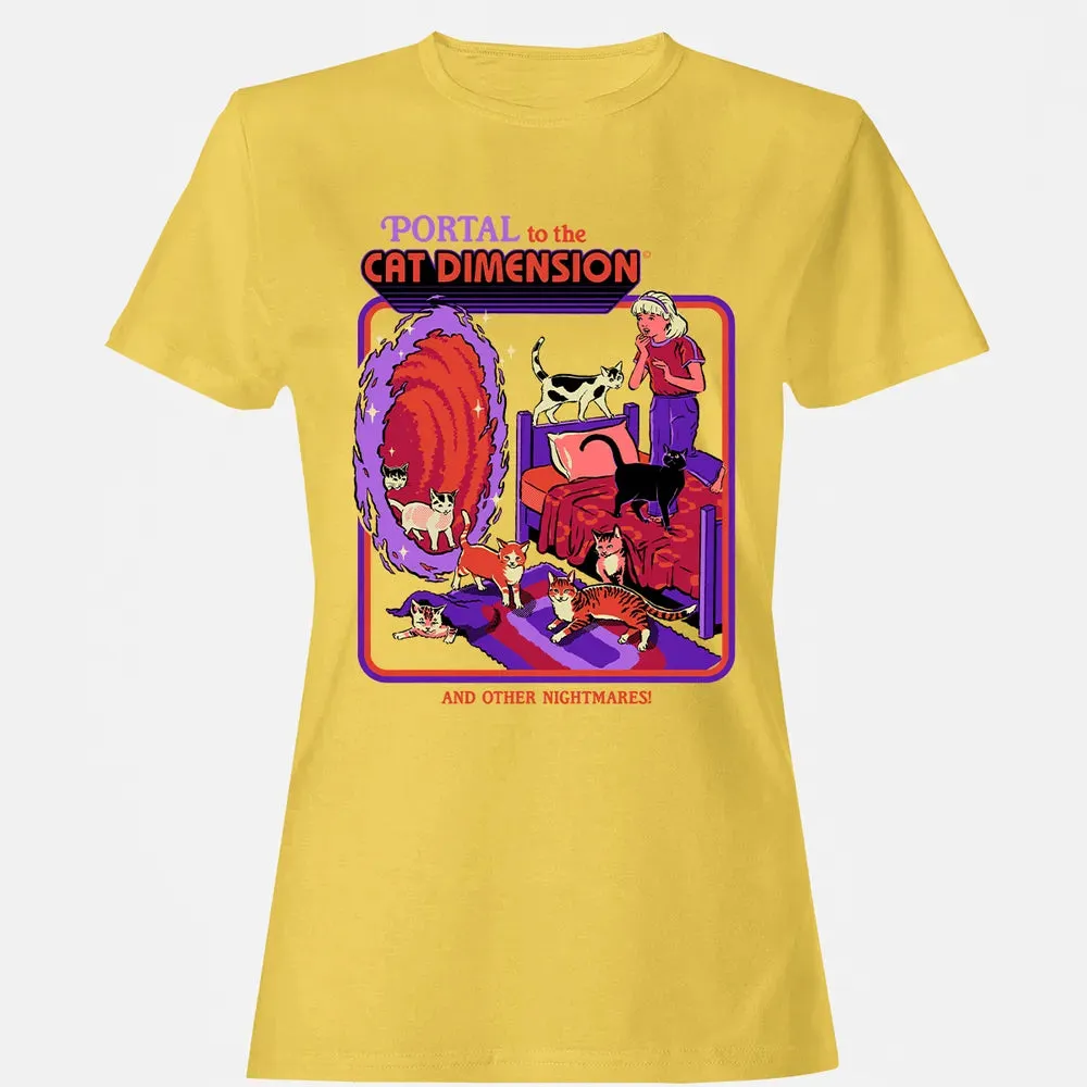 Portal To The Cat Dimension Women's T-shirt - 4