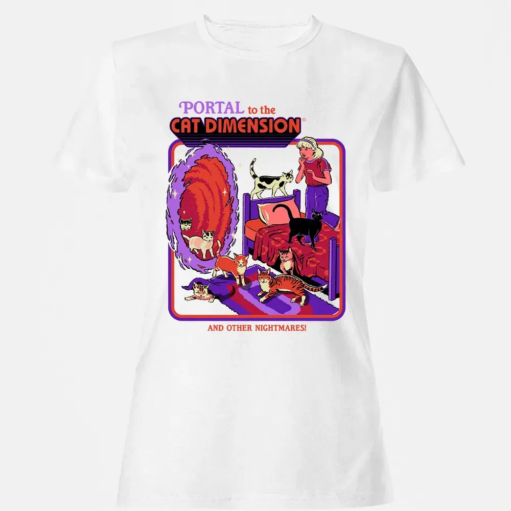 Portal To The Cat Dimension Women's T-shirt - 16