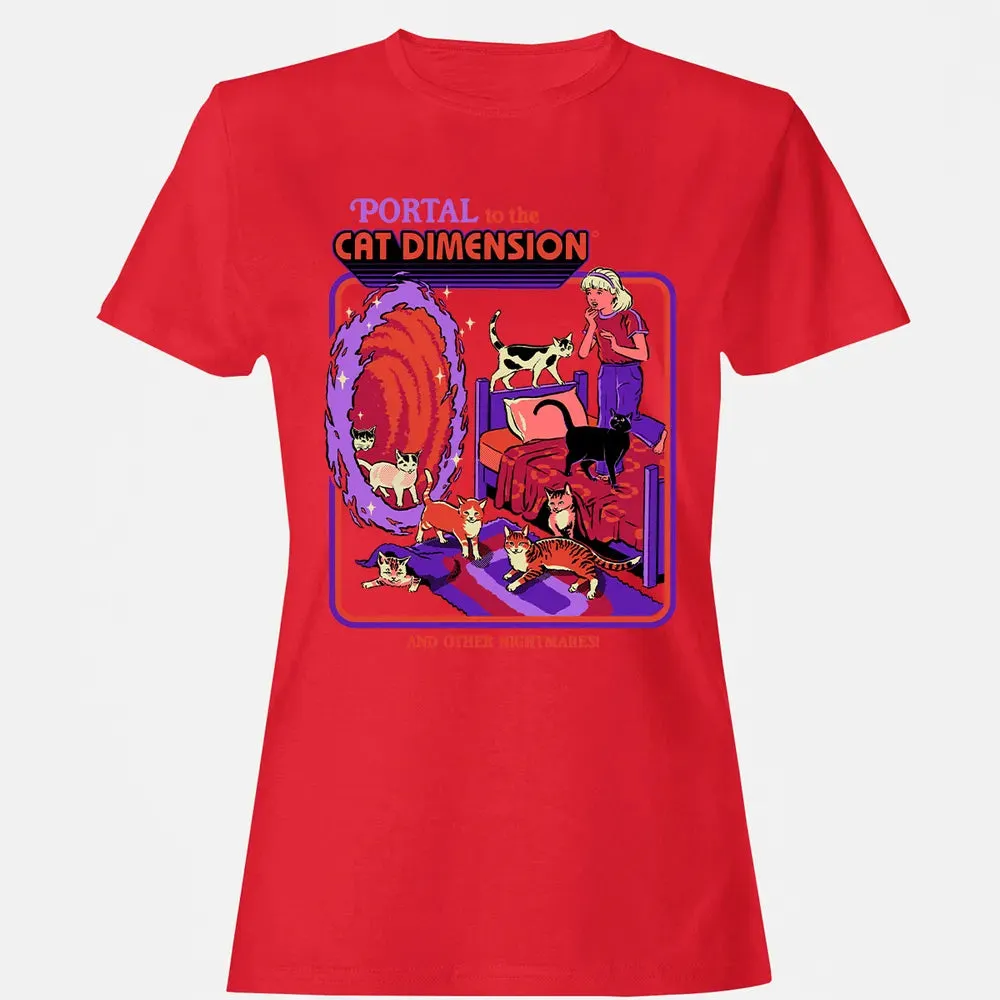 Portal To The Cat Dimension Women's T-shirt - 13