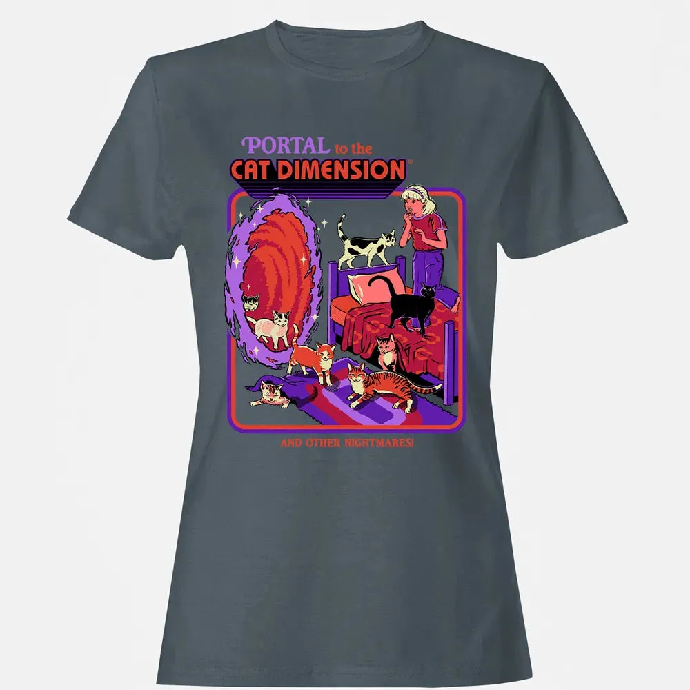 Portal To The Cat Dimension Women's T-shirt - 3