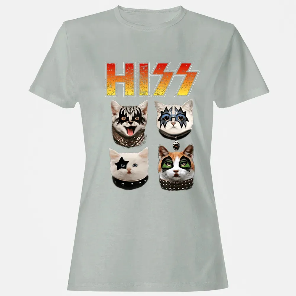 Hiss Funny Cat Lover Women's T-shirt - 2
