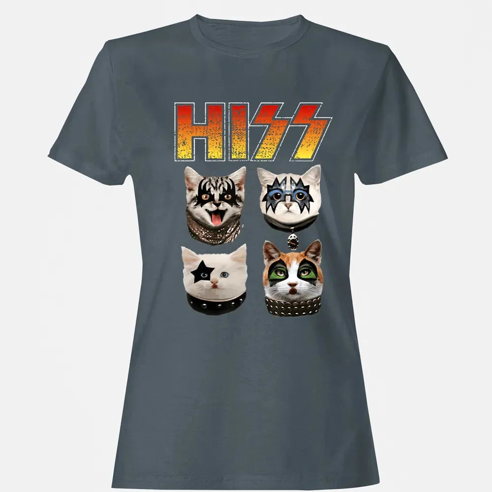 Hiss Funny Cat Lover Women's T-shirt - 3