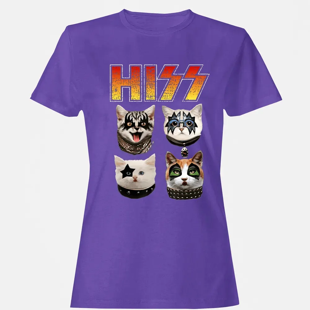 Hiss Funny Cat Lover Women's T-shirt - 12