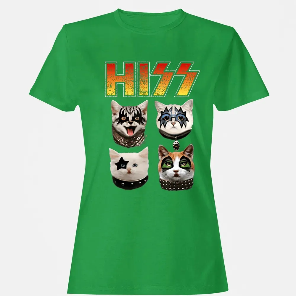 Hiss Funny Cat Lover Women's T-shirt - 7