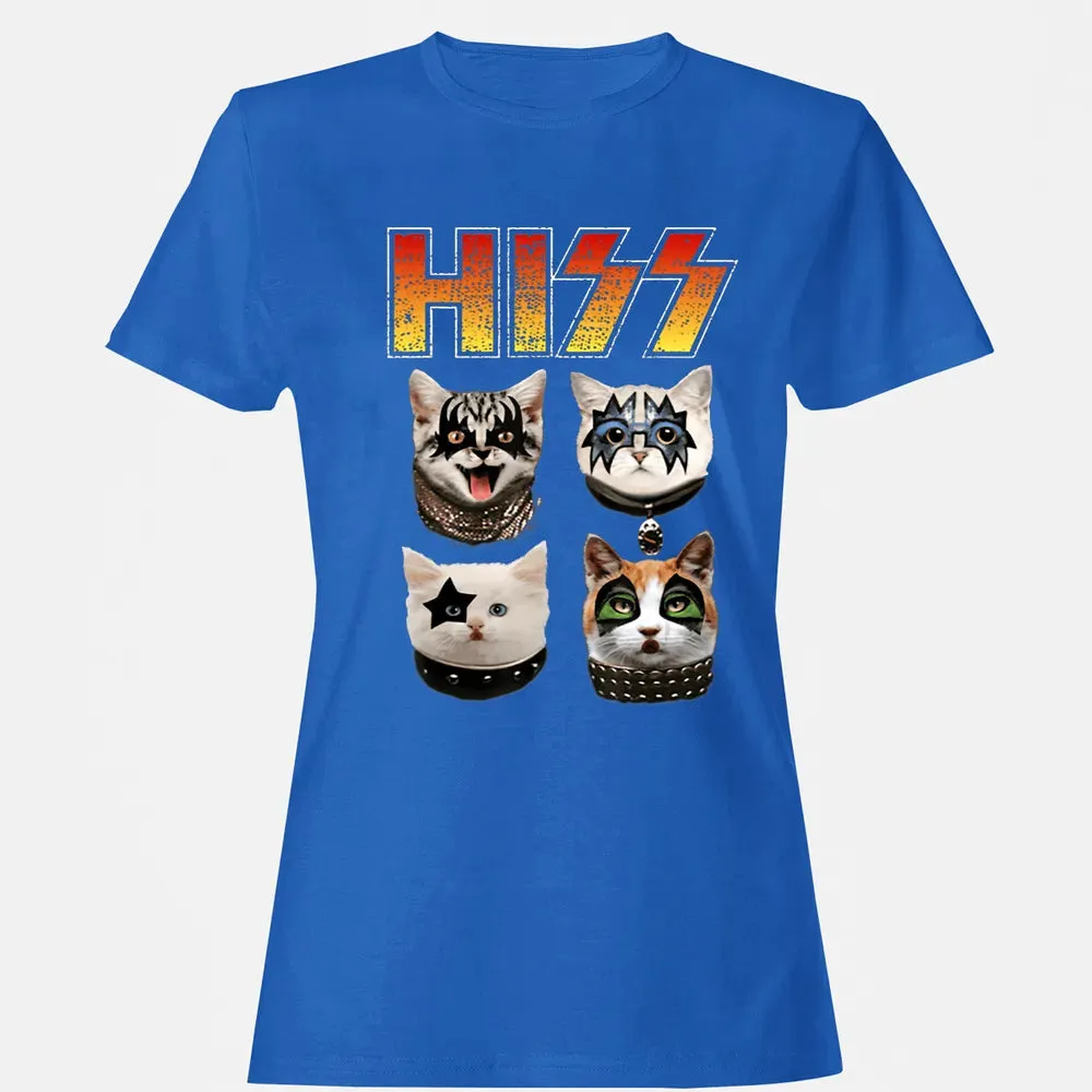 Hiss Funny Cat Lover Women's T-shirt - 14