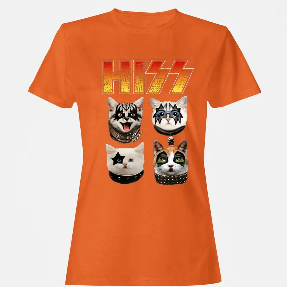 Hiss Funny Cat Lover Women's T-shirt - 11