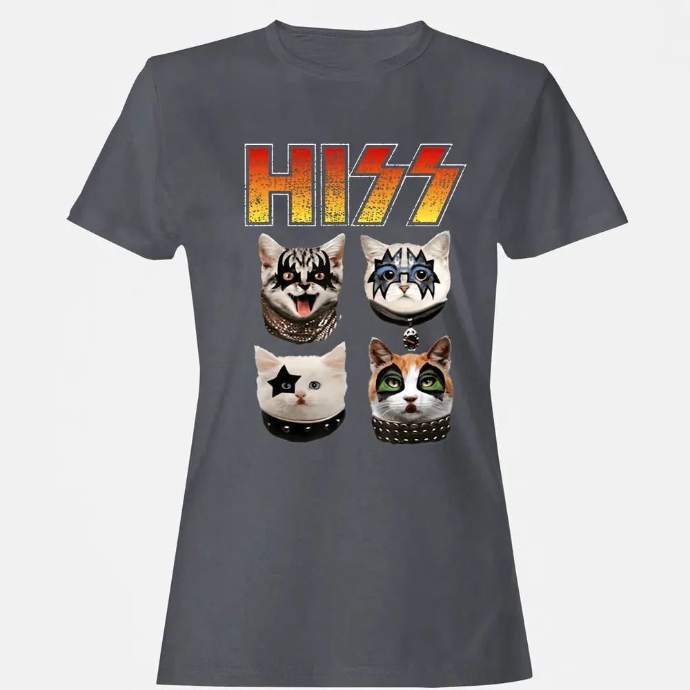 Hiss Funny Cat Lover Women's T-shirt - 5