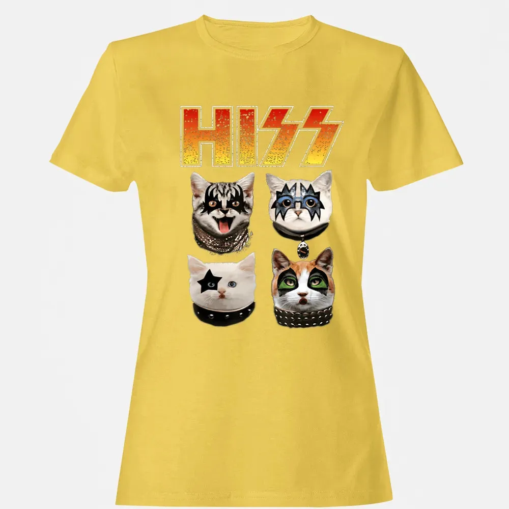 Hiss Funny Cat Lover Women's T-shirt - 4