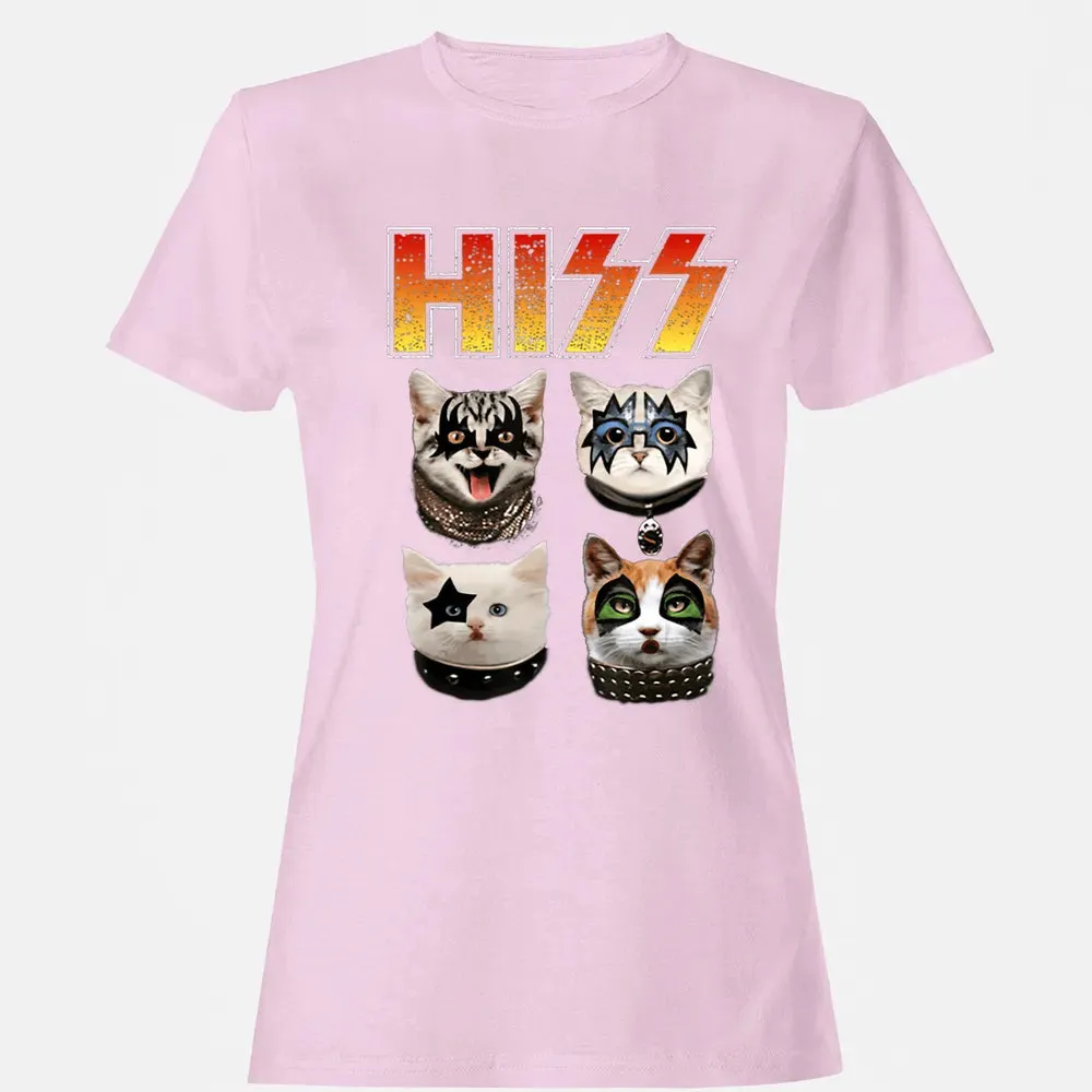 Hiss Funny Cat Lover Women's T-shirt - 9