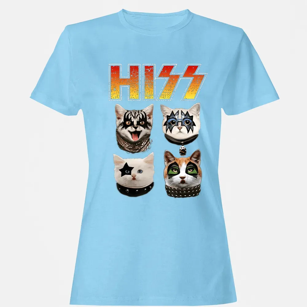 Hiss Funny Cat Lover Women's T-shirt - 8
