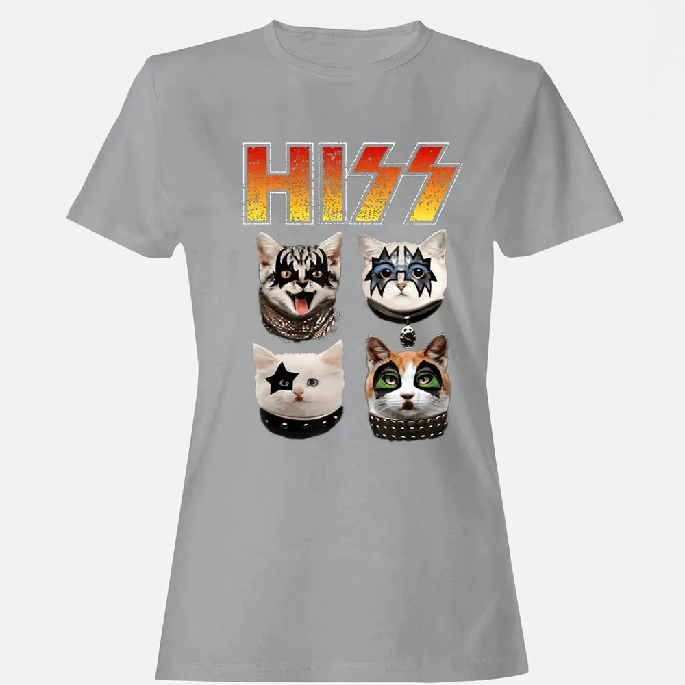 Hiss Funny Cat Lover Women's T-shirt - 15