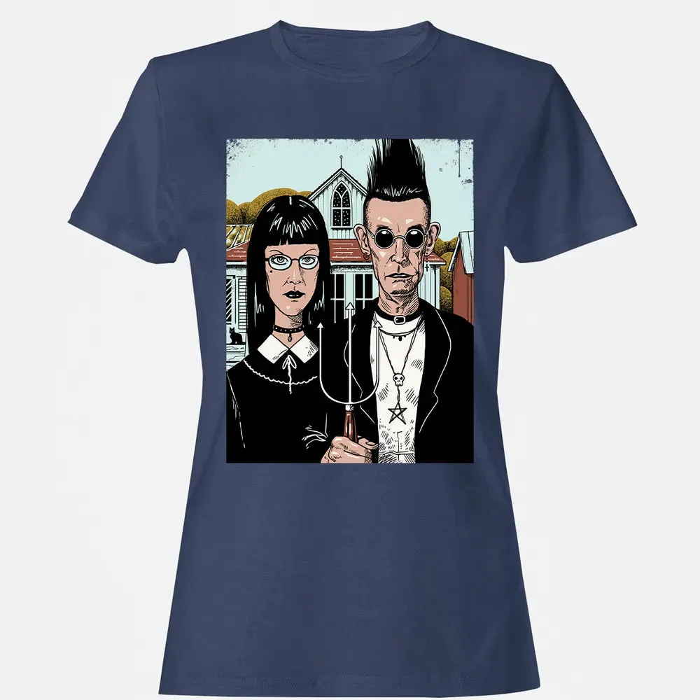 American Goth Women's T-shirt - 10