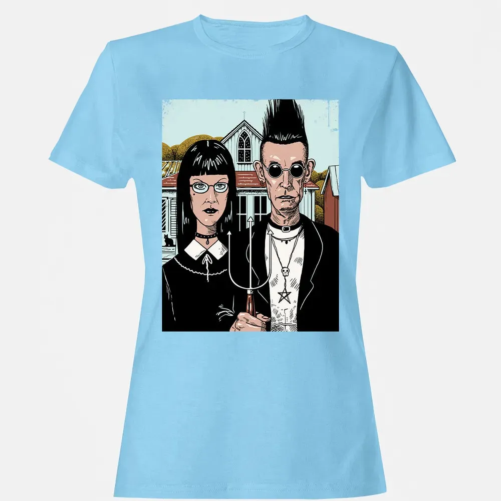 American Goth Women's T-shirt - 8