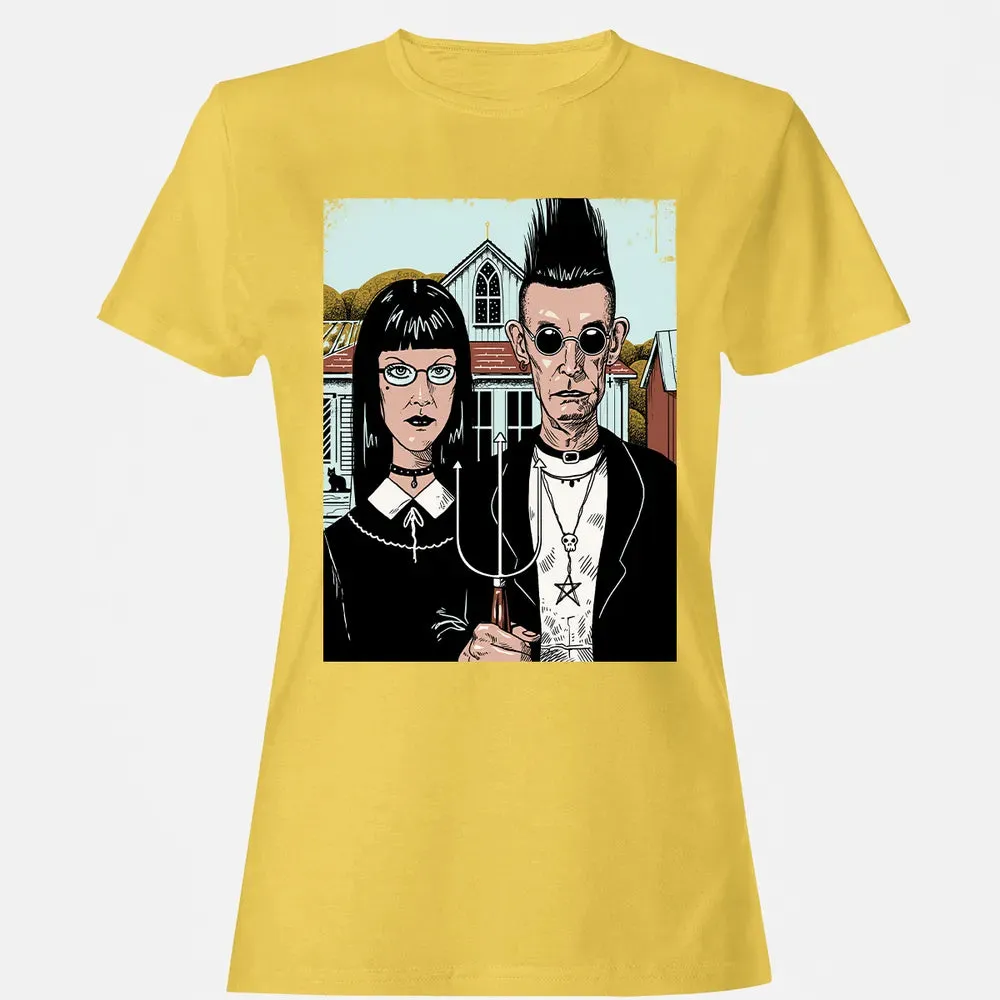American Goth Women's T-shirt - 4
