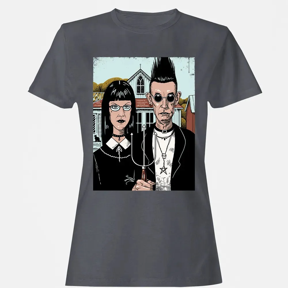 American Goth Women's T-shirt - 5