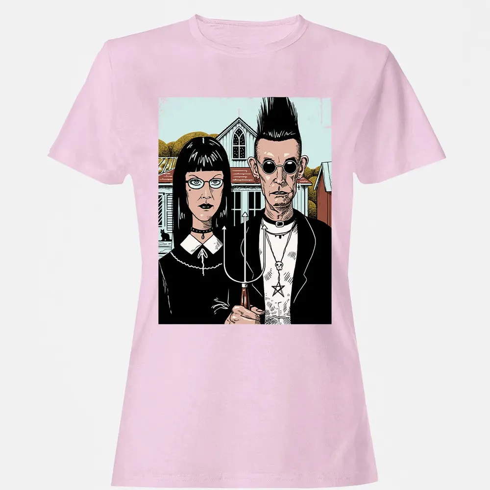 American Goth Women's T-shirt - 9