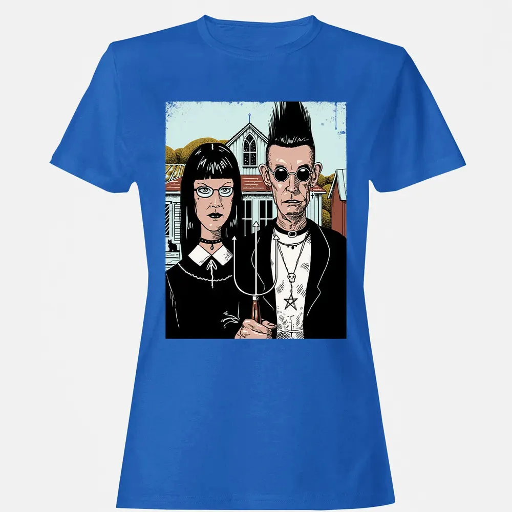 American Goth Women's T-shirt - 14