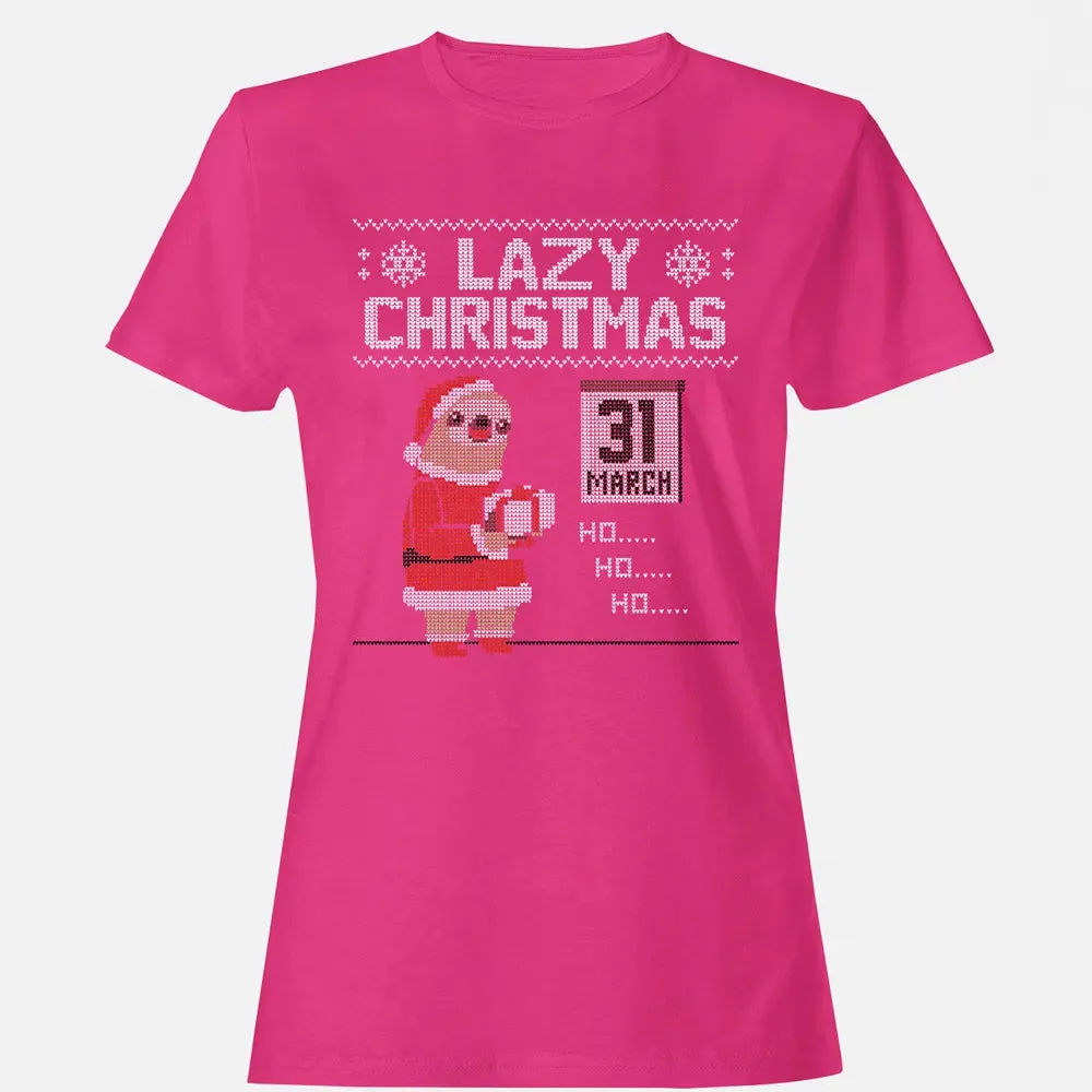 Lazy Christmas Women's T-shirt - 6