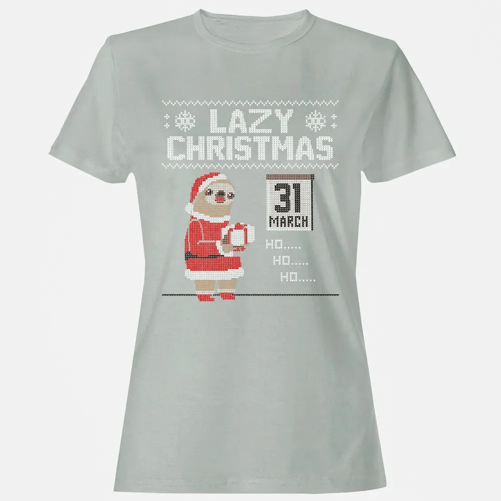Lazy Christmas Women's T-shirt - 2