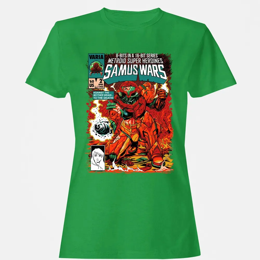 Samus Wars Women's T-shirt - 7