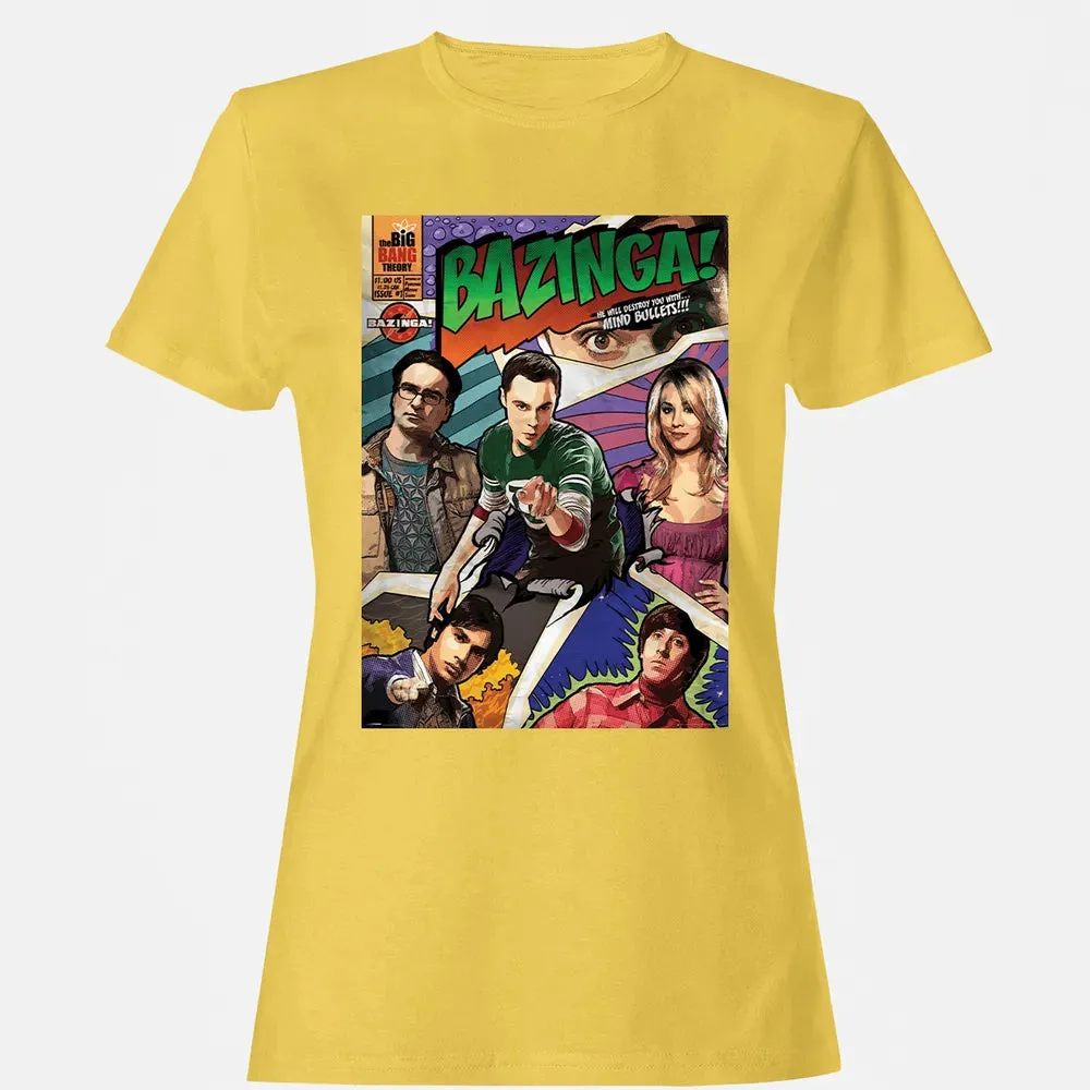 Bazinga Comic Women's T-shirt - 4