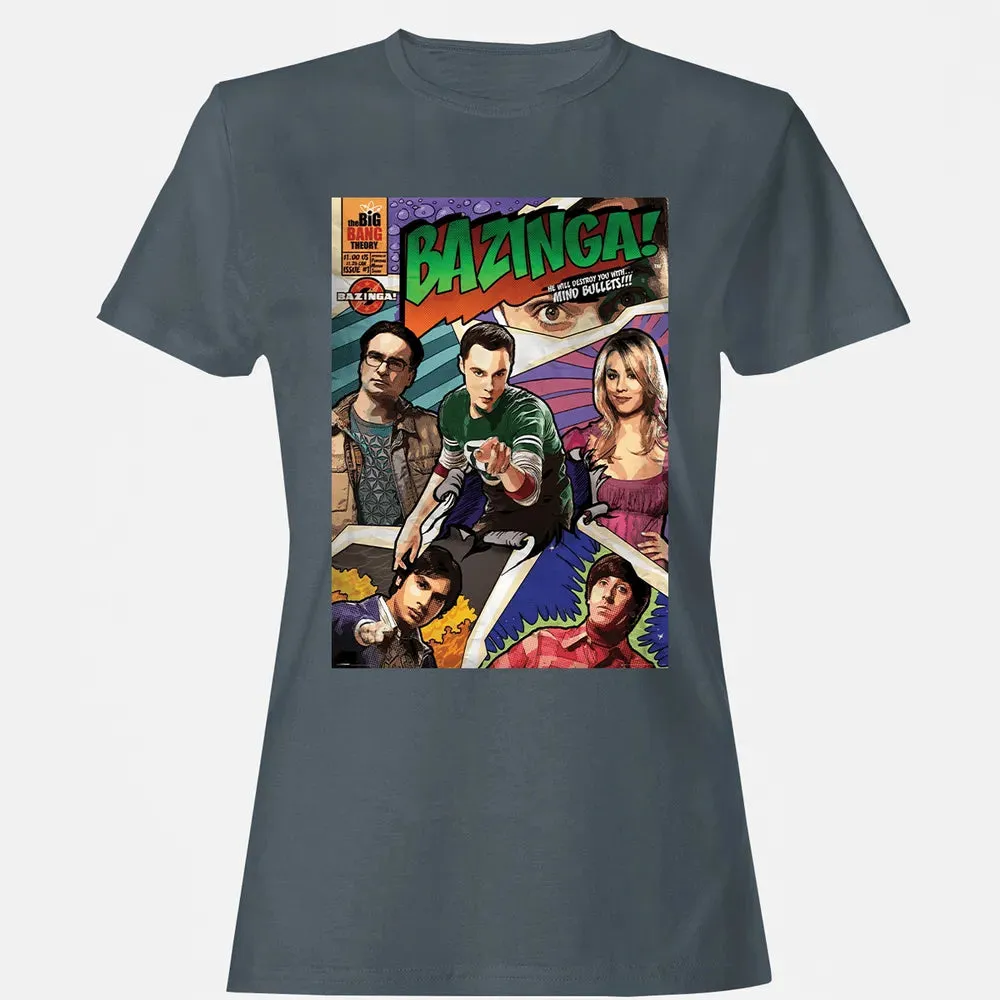 Bazinga Comic Women's T-shirt - 3