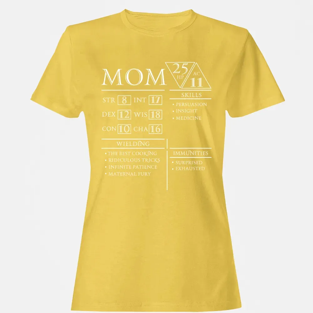 Mom Stats Women's T-shirt - 4