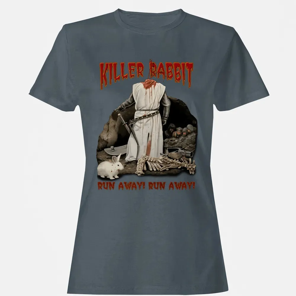 Killer Rabbit Run Away Women's T-shirt - 3