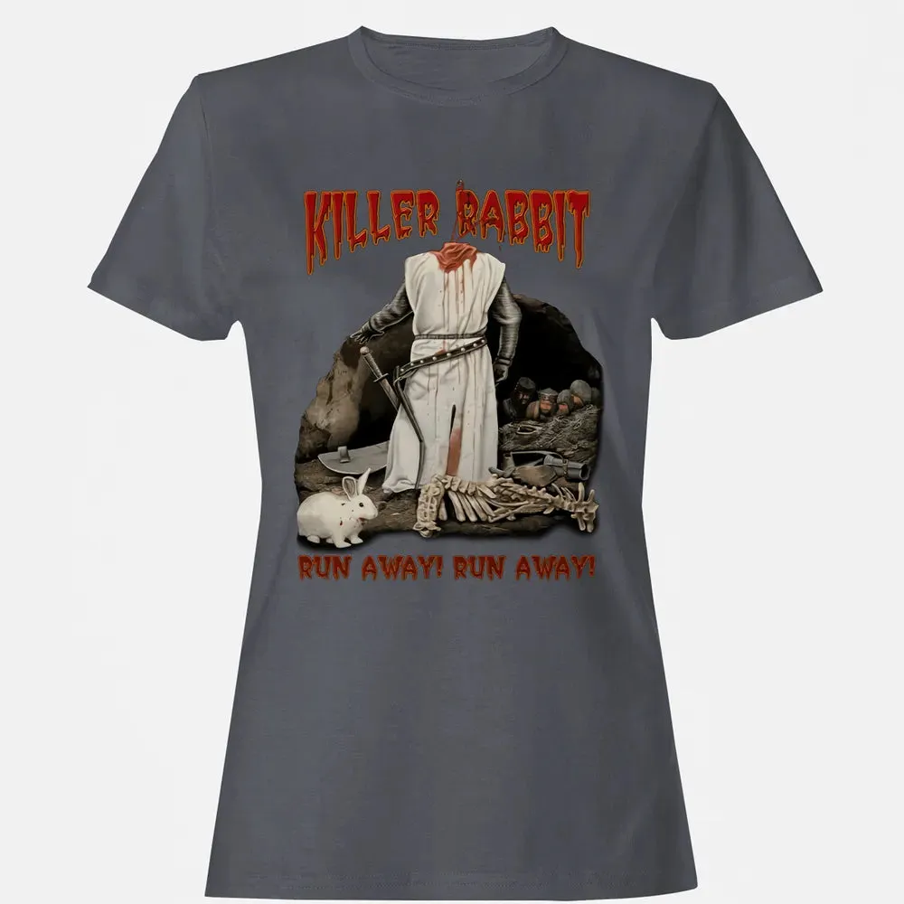 Killer Rabbit Run Away Women's T-shirt - 5