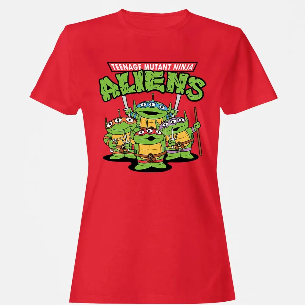 Ninja Aliens Women's T-shirt - 13
