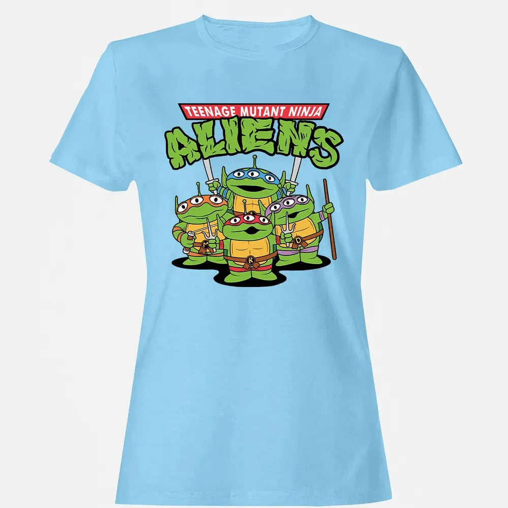 Ninja Aliens Women's T-shirt - 8
